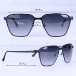 عینک آفتابی گوچی مردانه فریم مربع مشکی GG 1357/4 - Image 2