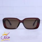 عینک آفتابی گوچی زنانه فریم مستطیل قهوه ای 27153/3