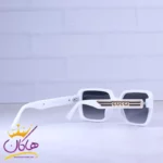 عینک آفتابی گوچی زنانه فریم مربع سفید 5214/2 - Image 4
