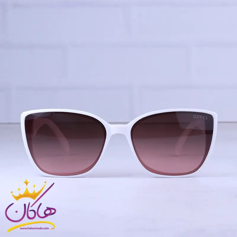 Gucci-highcopy-sunglasses-code-9717.21.webp عینک آفتابی گوچی زنانه فریم پروانه ای سفید 9717/2 - Image 1