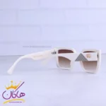 عینک آفتابی گوچی زنانه فریم مربع سفید 9920/5 - Image 3