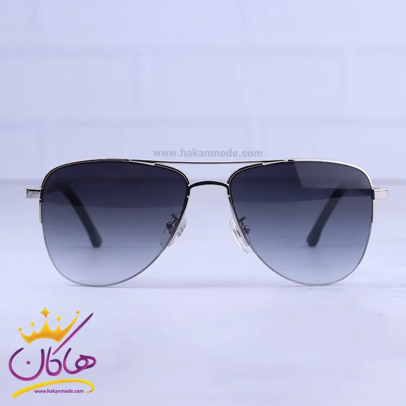 Gucci-sunglasses-code-GG1240.21.webp عینک آفتابی گوچی مردانه نیم فریم خلبانی GG 1240/2 - Image 1