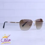 عینک آفتابی گوچی مردانه فریم خلبانی طلایی GG 1248/1 - Image 4