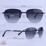 عینک آفتابی گوچی مردانه فریم خلبانی مشکی GG1248/4 - Image 2