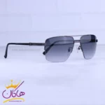 عینک آفتابی مردانه گوچی نیم فریم دودی فلزی GG1351/3 - تصویر 4