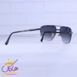 عینک آفتابی مردانه گوچی نیم فریم دودی فلزی GG1351/3 - تصویر 3