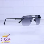 عینک آفتابی گوچی مردانه نیم فریم فلزی مشکی GG1351/4 - Image 4