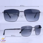 عینک آفتابی گوچی مردانه تمام فریم دودی فلزی GG1352/3 - Image 2