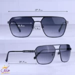 عینک آفتابی مردانه گوچی فریم مشکی فلزی GG1353/4 - Image 2
