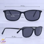 عینک آفتابی گوچی زنانه فریم مستطیل مشکی GG1354OA/1 - Image 2