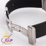 ساعت هابلوت مردانه بند رابر قاب نقره ای تک موتوره 136 - Image 3