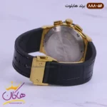 ساعت هابلوت زنانه کرنوگراف بند چرم مشکی اندکس طلایی 888/56 - Image 3