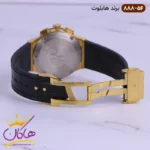 ساعت هابلوت زنانه کرنوگراف بند چرم مشکی اندکس طلایی 888/56 - Image 5