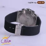 ساعت هابلوت مردانه بند رابر کرنوگراف صفحه مشکی 888/67 - Image 5