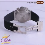 ساعت هابلوت مردانه بند رابر کرنوگراف صفحه مشکی 888/67 - Image 3