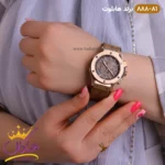 ساعت زنانه هابلوت کرنوگراف رزگلد صفحه اسکلتون 888/81 - Image 4