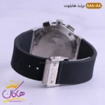 ساعت زنانه هابلوت بند رابر نقره ای مشکی 888/88 - Image 5