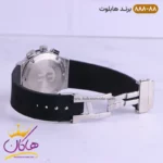 ساعت زنانه هابلوت بند رابر نقره ای مشکی 888/88 - Image 3