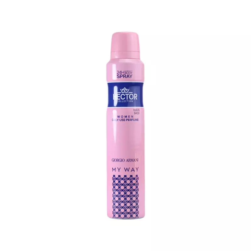 Hector-200ml-Spray-My-way1.webp اسپری بدن هکتور زنانه جورجیو آرمانی مای وی 200 میل - Image 1
