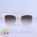 عینک آفتابی هرمس زنانه فریم کرم پروانه ای 8922/1