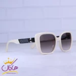 عینک آفتابی هرمس زنانه فریم کرم مربعی 8923/1 - Image 4