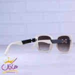 عینک آفتابی هرمس زنانه فریم کرم مربعی 8923/1 - Image 3