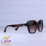 عینک آفتابی هرمس زنانه فریم مربع قهوه ای 8923/2 - Image 4
