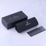 عینک آفتابی مردانه هابلوت فریم مربع مشکی طلایی H 019/1 - Image 5