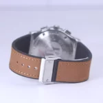 ساعت مچی هابلوت مردانه بند جیر صفحه دودی کرنوگراف G 888/181 - Image 3