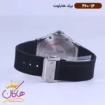 ساعت هابلوت زنانه بند رابر مشکی قاب نگین دار 460/14 - Image 2