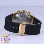 ساعت هابلوت مردانه بند رابر صفحه مشکی کرنوگراف 888/121 - Image 4