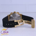 ساعت هابلوت مردانه بند رابر صفحه مشکی کرنوگراف 888/121 - Image 3