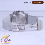 ساعت عقربه ای هابلوت مردانه بند رابر طوسی کرنوگراف 888/158 - Image 3