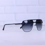 عینک آفتابی هوگو باس مردانه فلزی مشکی HB 1505/4 - Image 4