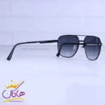 عینک آفتابی هوگو باس مردانه خلبانی مشکی HB 1076/4 - Image 3