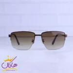 عینک آفتابی هوگو باس مردانه قهوه ای فلزی HB 1095/5