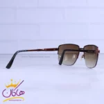 عینک آفتابی هوگو باس مردانه قهوه ای فلزی HB 1095/5 - Image 3