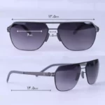 عینک آفتابی آیس برلین مردانه فریم مستطیل طوسی boris n/2 - Image 2