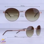 عینک آفتابی زنانه آیس برلین فریم گرد رزگلد CLANDE/5 - Image 2