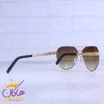 عینک آفتابی مردانه آیس برلین فریم طلایی SLIM/1 - Image 3