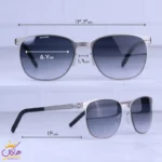 عینک آفتابی آیس برلین مردانه فریم نقره ای ALL/4 - Image 2
