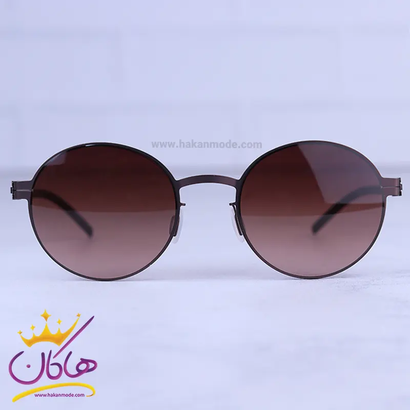 Ic-berlin-sunglasses-code-clande.21.webp عینک آفتابی زنانه آیس برلین فریم گرد قهوه ای CLANDE/2 - Image 1