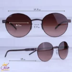 عینک آفتابی زنانه آیس برلین فریم گرد قهوه ای CLANDE/2 - Image 2
