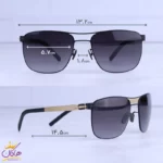 عینک آفتابی مردانه آیس برلین مشکی طلایی مدل t109/5 - Image 2