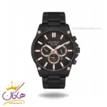 ساعت مچی جی جی پولو مردانه فلزی مشکی JPC.0723.13606/3