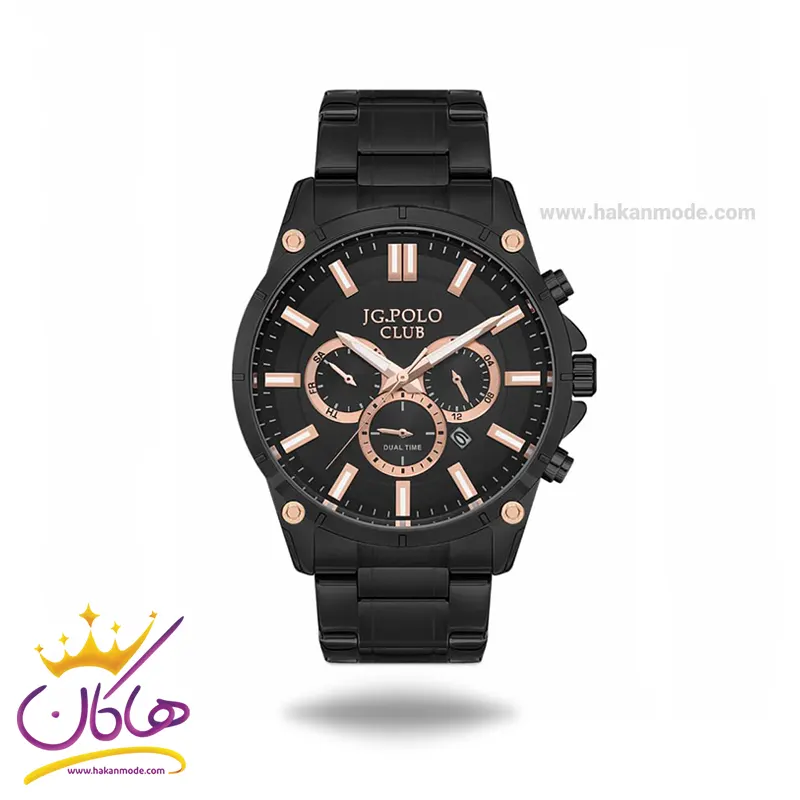 JG-POLO-CLUBE-watch-code-JPC.0723.13606.31.webp ساعت مچی جی جی پولو مردانه فلزی مشکی JPC.0723.13606/3 - Image 1