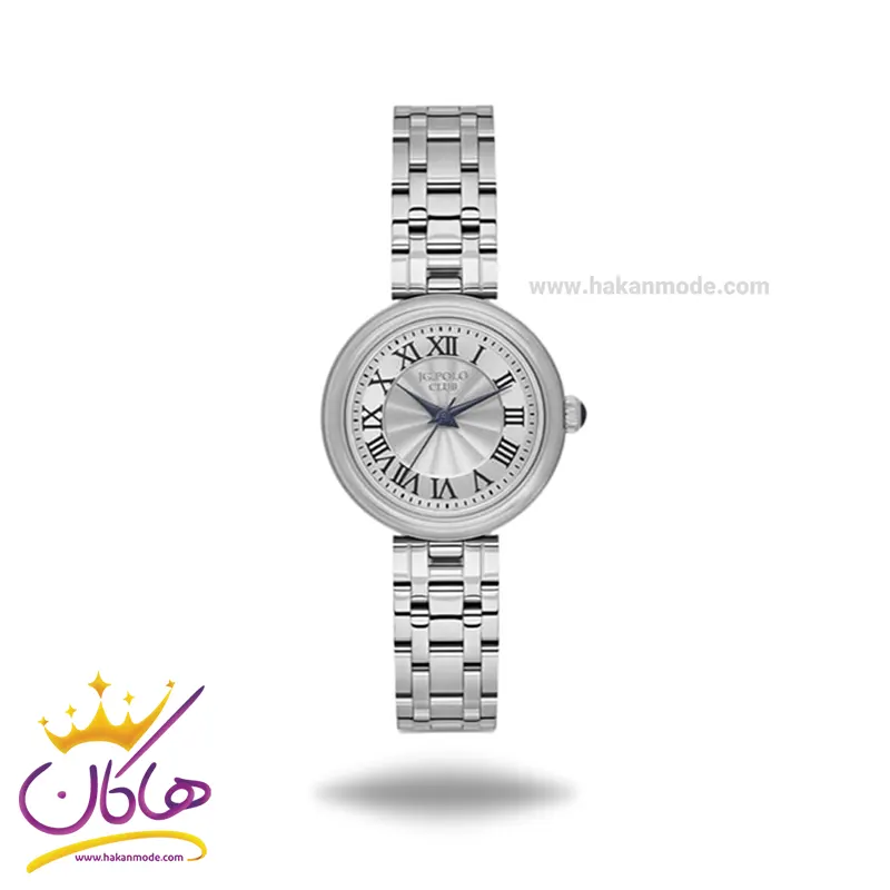 JG-POLO-CLUBE-watch-code-JPC.T02444A.011.webp ساعت مچی جی جی پولو زنانه استیل نقره ای JPC.T02444A/1 - Image 1