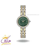 ساعت مچی جی جی پولو زنانه استیل نقره ای طلایی صفحه سبز JPC.T02444A/3