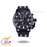 ساعت جی جی پولو مردانه بند رابر مشکی JPC.0224S04058/2