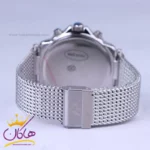 ساعت جی جی پولو مردانه فلزی بند حصیری نقره ای JPC.B01536M/2 - Image 2